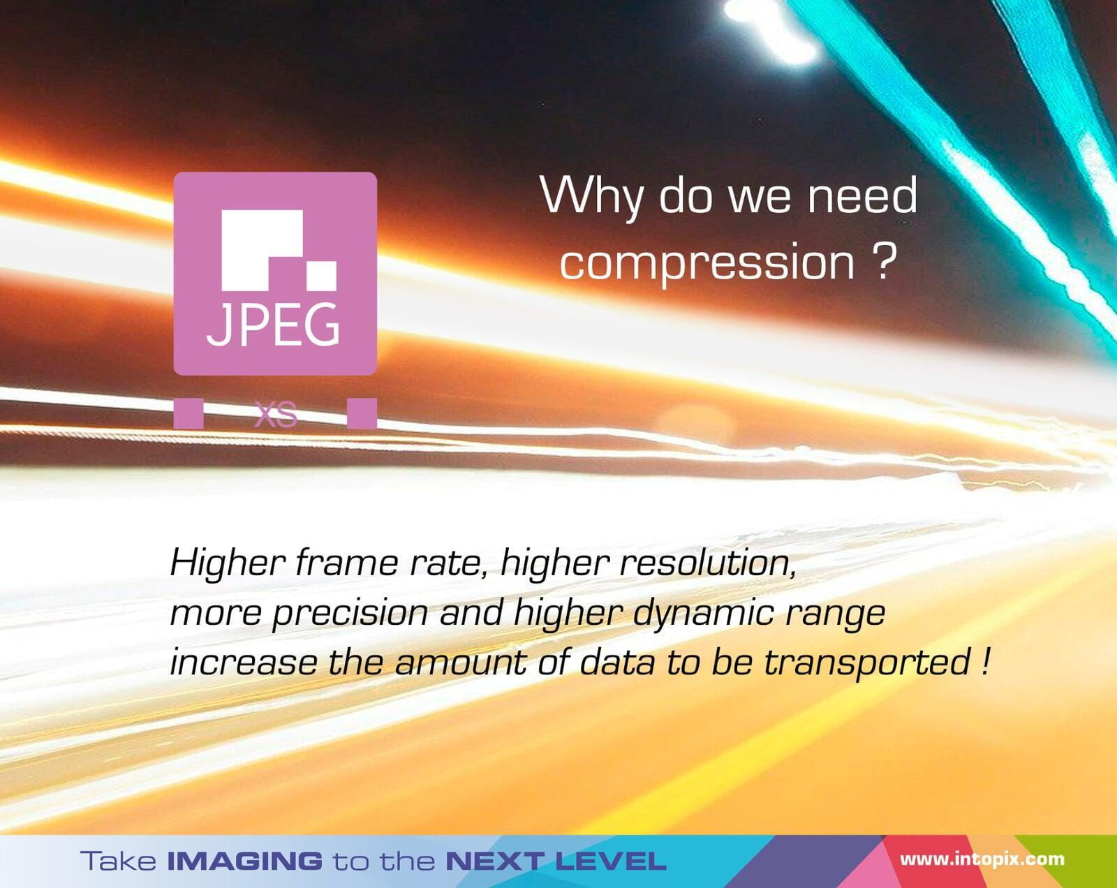 Why would you need video compression ? - intoPIX